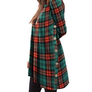 *iGENJUN* LONG SLEEVE TUNIC DRESS NWT